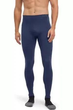 Falke Thermounterhose Warm (1-St) thermoregulierend für warme bis kalte Temperaturen blau S