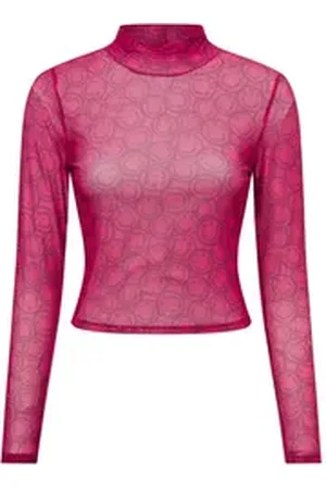 Hugo Blue Langarmshirt Dasori rosa S