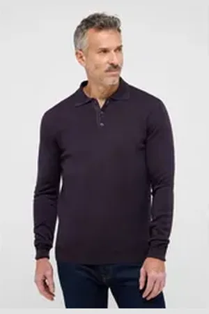 ETERNA Polokragenpullover lila S