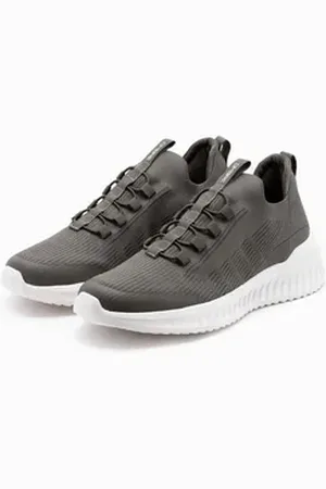 Ombre Clothing Slip-on-Sneaker für Männer aus leichtem Material Slip-On Sneaker grün 40 EU