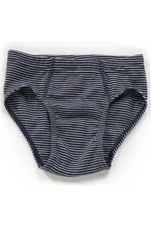 Hermko Slip 26850 Jungen Slip mit Dehnbund made in EU blau 104