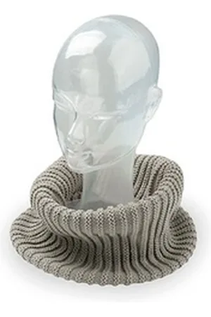 Atlantis Strickschal Damen Rundschal / Schlauchschal / Schal / Loop für Frauen, Größe: 35 x 37 cm beige