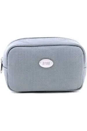 Bree Kosmetiktasche Malaga 3 - Kosmetiktasche in mint braided (Lausanne)
