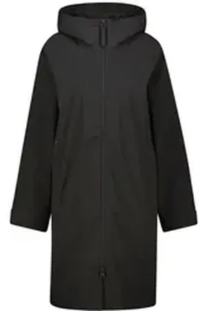 Elvine Parka Damen Parka LEYLA Relaxed Fit (1-St) schwarz XL