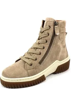 Gabor Schnür-Stiefeletten für Damen in grau grau Schnürstiefelette (1-tlg) grau 46 EU