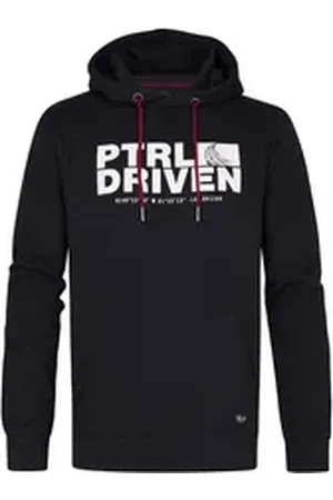 Petrol Industries Hoodie Kapuzenpullover Sweat Hoodie (1-tlg) schwarz L