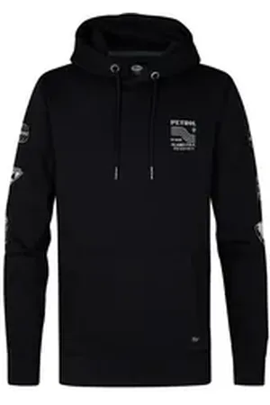 Petrol Industries Hoodie Kapuzenpullover Sweat Hoodie (1-tlg) schwarz XXL