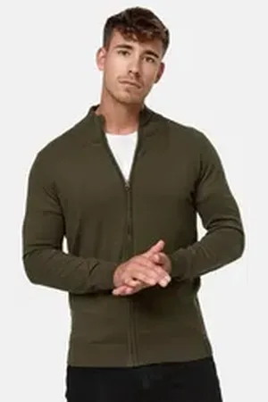 INDICODE Strickjacke Lau grün L