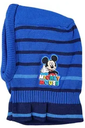 Disney Schlupfmütze Mickey Maus Jungen Strickmütze Einheitsgröße blau