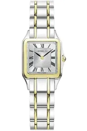 Michel Herbelin Schweizer Uhr Damenarmbanduhr Luna Edelstahl 17457BT01 Quarz, (1-tlg)