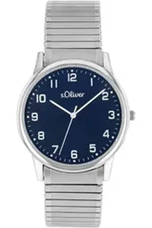 QS by s.Oliver Quarzuhr 2038598 silberfarben