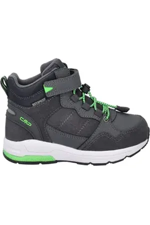 CMP KIDS HADIL LEATHER WP URBAN SHOES TITANIO Laufschuh