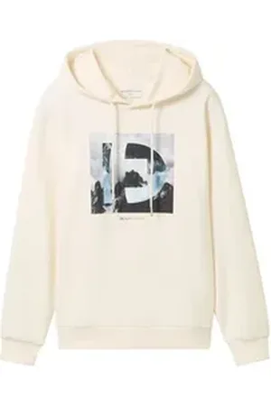 TOM TAILOR Hoodie Kapuzensweatshirt Hoodie (1-tlg) beige XXL
