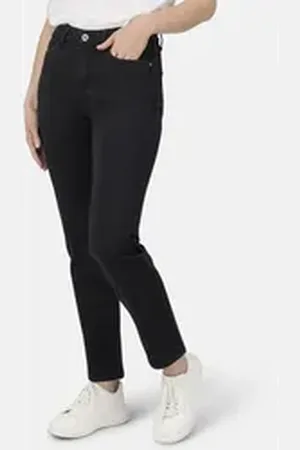 Stooker Women 5-Pocket-Jeans Straight Fit Zermatt Thermo Straight Fit Casual Clean Wash Denim Jeans für Damen schwarz 40