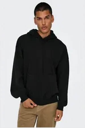 Only & Sons Kapuzensweatshirt ONSTURNER LIFE VTG HOODIE SWEAT schwarz L