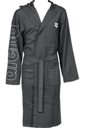 Arena Bademantel ZEAL PLUS GREY-WHITE L