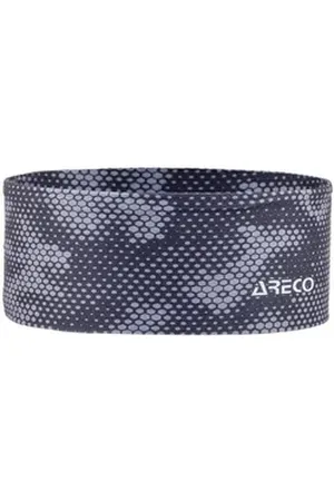 ARECO Stirnband schnelltrocknendes Sport-Stirnband für Herren & Damen schwarz