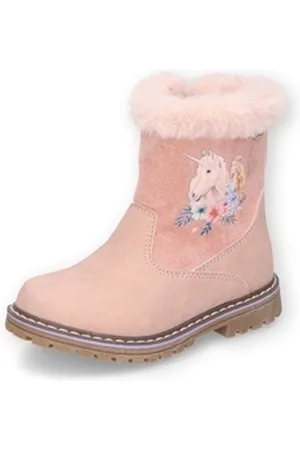 Dockers By Gerli Winterboots Schlupfboots, Winterstiefel, Snowboots mit Dock-Tex Ausstattung rosa 31 EU