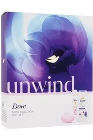 Dove Hautpflege-Set Körperpflege-Geschenkset mit Unwind-Duftdiffusor