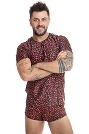 Anaïs For Men Shirttop for Men - Herren T-Shirt 053544 Tribal - (2XL,3XL,L,M,S,XL) rot|schwarz XL