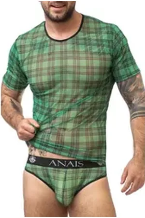 Anaïs For Men Shirttop for Men - Herren T-Shirt 053496 Magic - (2XL,3XL,L,M,S,XL) grün|schwarz XL