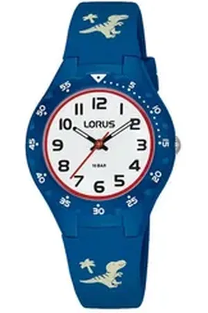 Lorus Quarzuhr Kinder Dino Blau, (Set) blau