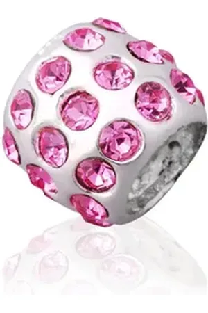 Unique Bead 925 Silber Bead zum sammeln & kombinieren BS0097 rosa