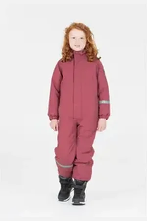 ZigZag Schneeoverall Vally (1-tlg) mit wasser- und winddichter TPU-Membran rosa 92