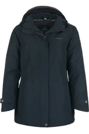 Coastguard Funktionsjacke Damen Outdoor-Jacke mit abnehmbarer Kapuze - wasserdicht atmungsaktiv blau 40
