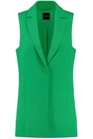 Taifun Jerseyweste Weste mit Revers grün 42