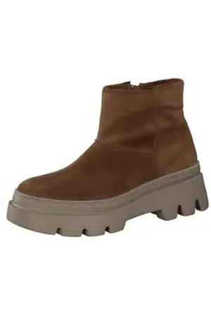 Paul Green Stiefeletten für Damen in braun braun regular fit Schlupfstiefel (1-tlg) braun 41 EU