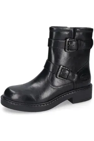 Dockers By Gerli Bikerboots Stiefel, Boots, Cowboyboots mit Blockabsatz schwarz 39 EU