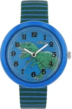 QS by s.Oliver Quarzuhr 2038609 blau