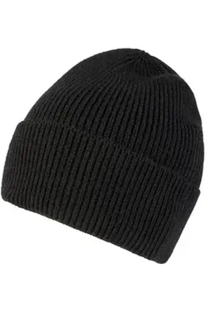 ARIZONA Strickmütze für SIE und IHN mit modisch breitem Umschlag - NEW schwarz