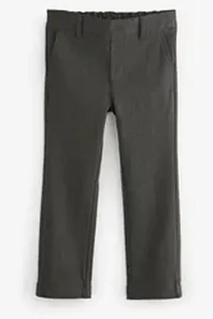 Clarks Schlupfhose Jungen-Schulhose mit Stretch und Gummibund (1-tlg) grau 152 (12 J.)