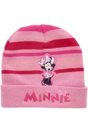 Disney Minnie Mouse Skimütze Wintermütze – 100% Acryl, mit hochwertiger Stickerei rosa