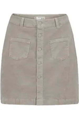 Eight2Nine Eight2Nine Minirock Cord Rock beige|braun L