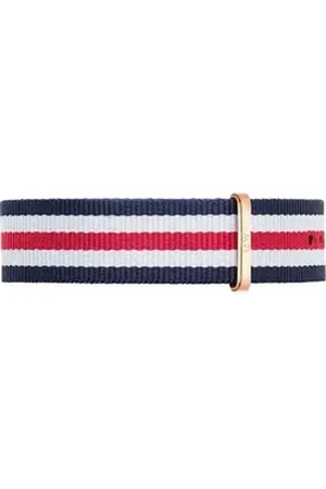Daniel Wellington Uhrenarmband Unisex-Uhrenarmbänder blau|rot