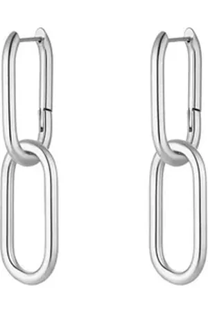 Steel_art Heideman Paar Ohrstecker Colin silberfarben (Ohrringe, inkl. Geschenkverpackung), Ohrschmuck Herren silberfarben