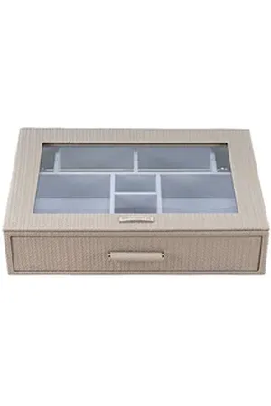 Windrose Schmuckkoffer Charmbox beige