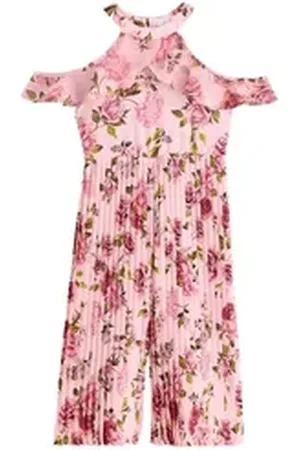 Next Jumpsuit Schulterfreier Jumpsuit (1-tlg) rosa 134 (9 J.)