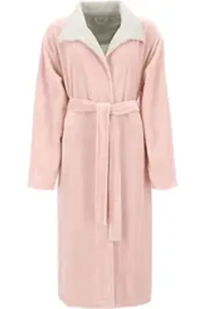 Vossen Damenbademantel Damen Bademantel Andorra, Baumwolle, - rosa XL
