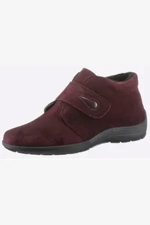 airsoft comfort+ Stiefelette Stiefelette Wechselfußbett rot 40 EU