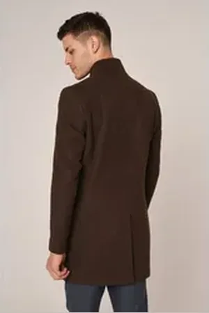 Antioch Wintermantel Mandarin Collar Coat 48