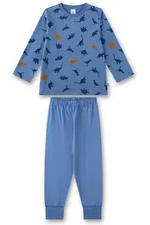 Sanetta Pyjama Jungen Pyjama Baumwolle (2 tlg) blau 140
