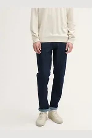 TOM TAILOR Tapered-fit-Jeans TTTAPERED Regular Jeans aus Bio-Baumwolle blau 38/32