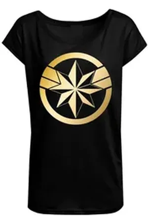 Marvel T-Shirt The s Captain Logo schwarz XL