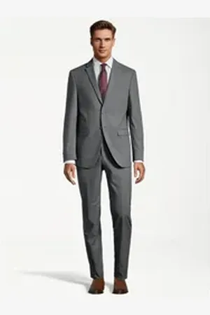 Steffen Klein SteffenKlein Anzug SLIM FIT (2-tlg) grau 98