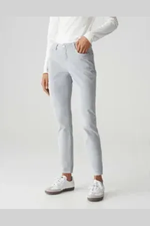 Opus Slim-fit-Jeans Evita glazed beige 42 L28