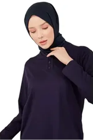 Armine Longshirt Armine Top Damen, Premium Gekämmte Baumwolle, Schmucklos Langarmshirt 36-38